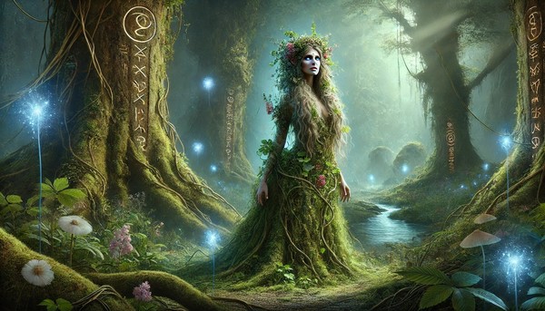 FANTAISIE NATURE ET DRIADES